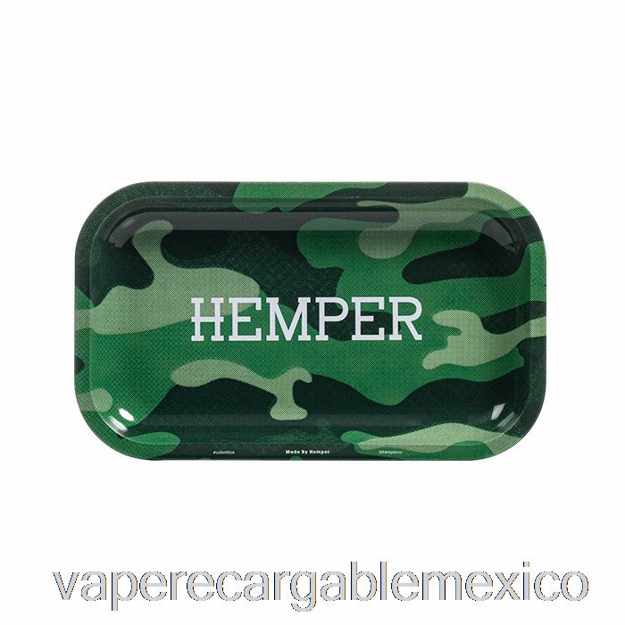 Vape Recargable Cáñamo Bandeja Rodante Camuflaje Medio
